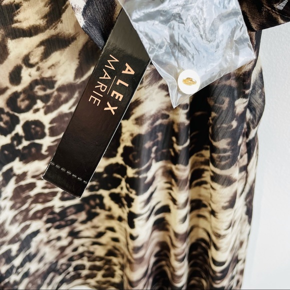 Alex Marie NOA midi Dress Sz8 NWT - Picture 11 of 13